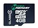 Produktbild MICROMEMORY mmmicrosdhc4/4GB - 4 GB MicroSDHC Class 4 Flash-Speicherkarte (microSDHC, Class 4, Schwarz)