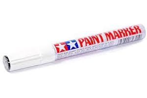 RADIOKONTROL Compatibile Tamiya 89301 Pennarello Smalto Nero Opaco XF1 Paint Marker