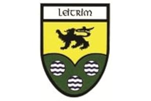 EUROSTICK Leitrim Irish County Crest Shield Car Bike Sticker Decal Northern Ireland