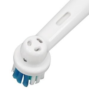 Frost® 4 x Stück ERSATZ Zahnbürsten. Kompatibel mit Oral B (Generisch kompatibel),kompatible Aufsteckbürsten Ersatzbürsten für Braun Oral B, EB17-4,Precision Clean, FlexiSoft, - 3