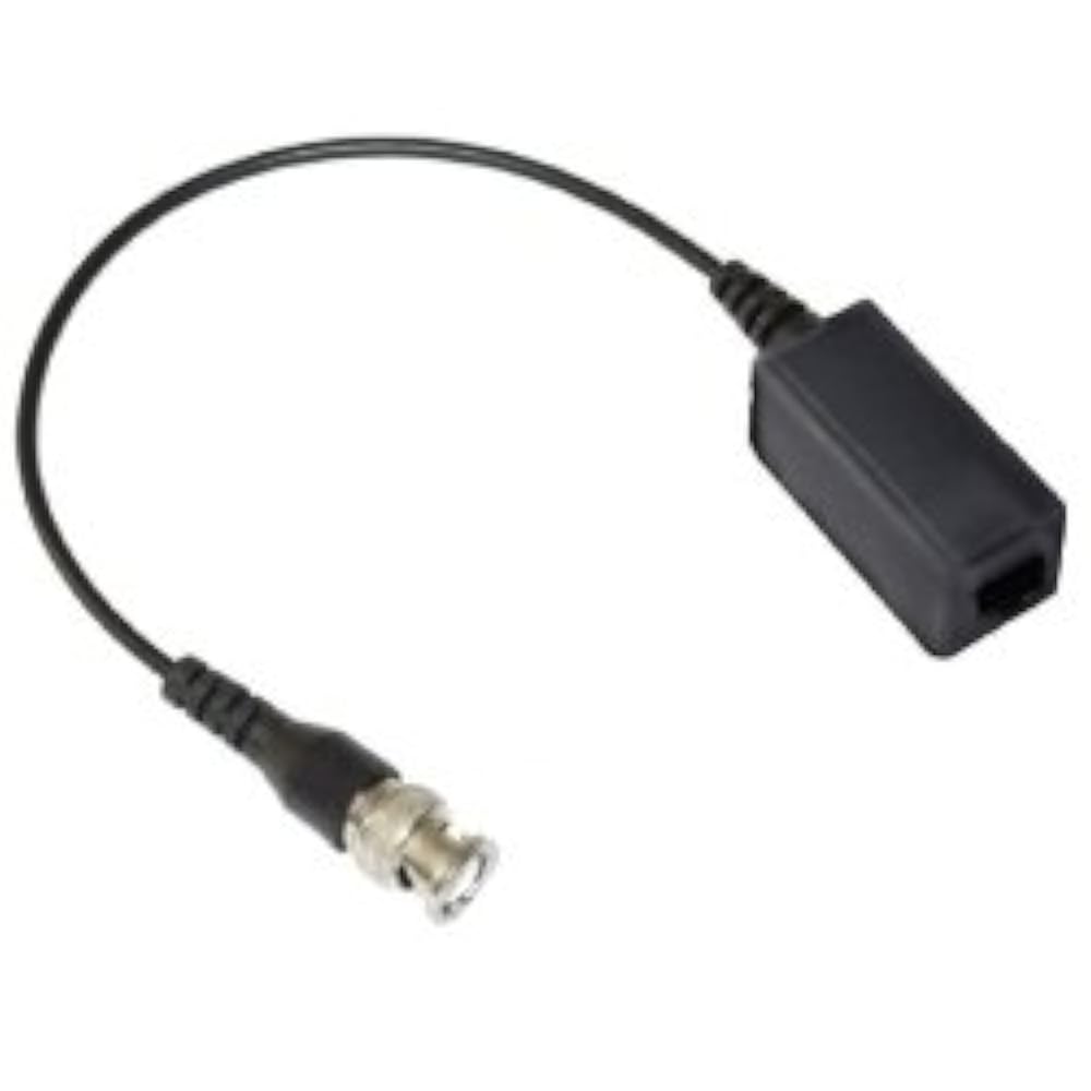 VB31M NITEK, Passiver Zweidraht-Sender oder Empfänger mit FBAS Als Sender oder Empfänger nutzbar Kompatibel mit Up-the-Coax Kontrollsystemen Bandbreite: DC bis 10MHz Übertragung über CAT2 (min) UTP Kabel Bis 225m Übertragung (passiver Empfänger) Bis 900m Ü