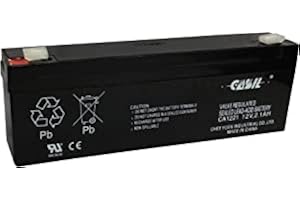 EA_LTD Casil House Alarm Battery UC1221/CA1223 12V 2.3AH Alarm Panel Battery Replacement for Honeywell