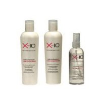 X-10 Hair Extension Care Set - Shampoo (250ml) + Conditioner (250ml) + Shine Spray (125ml)