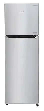 LLOYD 340L 3 Star Inverter Frost Free Double Door Refrigerator (GLFF343AHGT1PB, Hairline Grey)