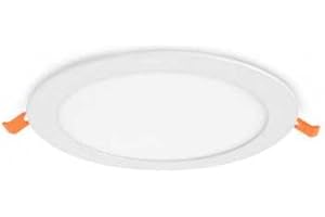 MIIDEX LIGHTING Vision-EL Spot plafonnier LED Slimy II 18W - Ø 225mm - 4000K avec alimentation