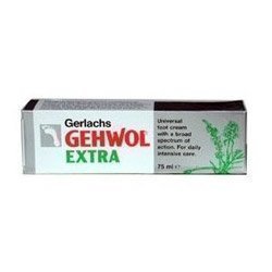 THREE PACKS of Gehwol Foot Cream Extra 75ml