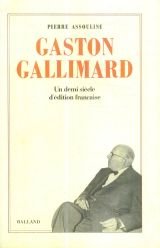 couverture de : Gaston gallimard