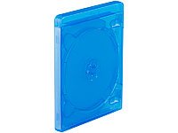 Blu-ray Soft-Hüllen blau-transparent im 10er-Pack für je 4 Discs - 4