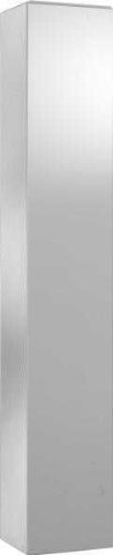 simple..*M* 4001070101884 Badspiegel-Drehschrank, 15 x 20 x 95 cm, metall, weiß - 2