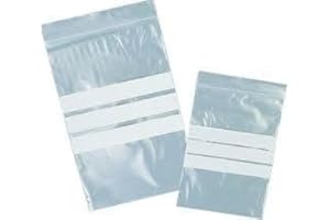 SUREGRIP Sure Grip Seal Premium Re-Sealable Bags - Write On Panel - 1000 Bags - 100mm x 140mm (4" x 5.5")