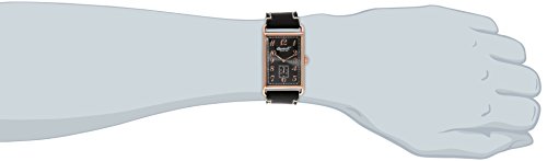 Ingersoll Herren Analog Quarz Uhr mit Leder Armband INQ005BKRS_Black