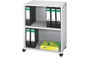 PAPERFLOW DM2K2.02 Rollregal Mobil 2 Oh grau