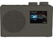 Produktbild POP Deluxe dab+/fm, Grey Portable w line in, Phones Out, POP100346 (Portable w line in, Phones Out Alarm, Kitchen Timer, Color Screen, 220v/4x aa-Batt (not incl))