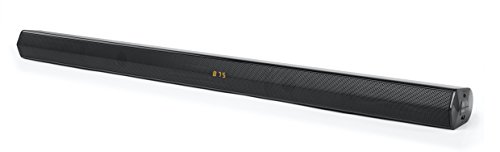 Muse M-1600 SBT Sound Bar con Bluetooth, USB/AUX IN, 100 W, con Telecomando, Nero, 885 mm