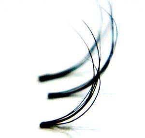 200 des Cils Flare Lashes avec noeud, dans en recharge à un prix abordable, long (Longueur: 12 mm)