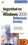 Image de Seguridad En Microsoft Wimdows 200 - Referencia Te