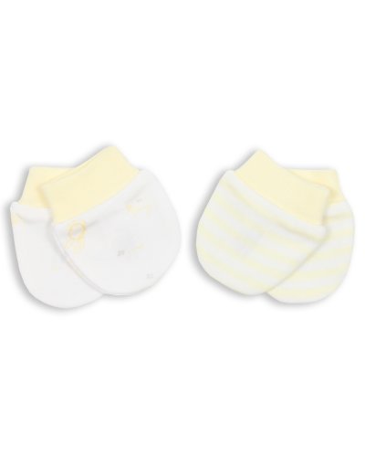 The Essential One - 2 Pack Lemon Scratchmittens-One Size ESS82
