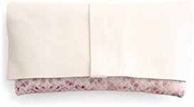 Clutch ELY, very soft nappa leather and python bag.