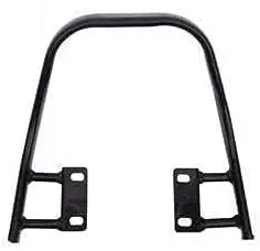 Bike Auto Accessories Hero Splendor Metal Bike Rear Seat Handle Backrest, Black