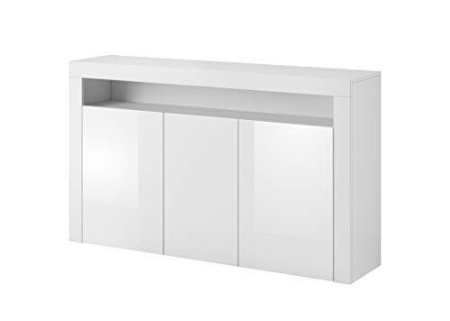 ECOM Luna Buffet Blanc 155 cm