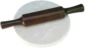 Roti Roller/Chakla/Rolling Pin Board/Roti Maker/Phulka Maker/Chapati Maker chakla/Marble Rolling Pin/Belan for Home & Kitchen -Blue (9)(CHK0011)