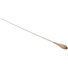 Baguette De Chef Gewa 34cm - Fibre De Verre Blanche Avec Poignée En Liège