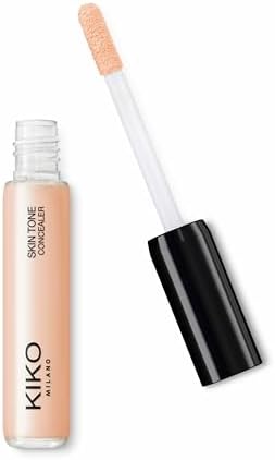 KIKO Milano Skin Tone Concealer - 03, Correttore Fluido Levigante, Con Finish Naturale