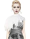 Estas llamativas hombreras de plumas son un accesorio excepcional, versátil y de calidad, perfecto para festivales como Burning Man y trajes de noche. Este es un diseño unisex, hecho a medida que complementa la forma masculina y femenina.