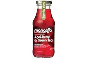 Acai Berry & Green Tea 250ml by Mangajo. Price is for a Pack of 6