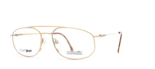 Preisvergleich Produktbild Silhouettes Herren Brillengestell Gold Gold