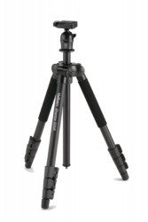 Velbon Sherpa 555R/F Dreibein-Stativ inkl. QHD-51Q Kopf (Hhe 147 cm, Belastbarkeit 3 kg)