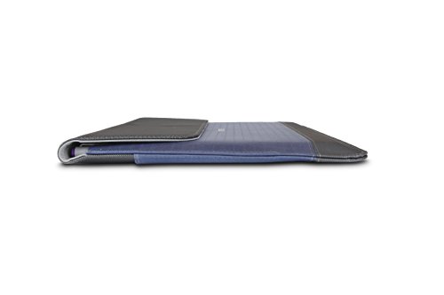 Maroo Tactical Sleeve für Microsoft Surface Pro 3 / Pro 4 / Pro (2017) – von Microsoft zertifizierte Schutzhülle [Nylon & Diamond Grip | Type Cover kompatibel | Außentasche Stylus Halter] – blau/schwarz – MR-MS3453 - 4
