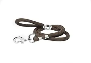 Younique Merchandise Export Quality Nylon Everyday Rope Leash for Dog (15mm, Brown)