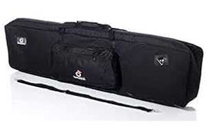 FREESOUNDGUITARS BORSA IMBOTTITA PER PIANOFORTE 88 TASTI TIPO YAMAHA ALESIS ROLAND CASIO ecc. misure cm. 140 x 31 x 17
