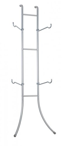 WENKO Fahrradständer DUO – Stahl – MIT oder OHNE Bohren – 220 x 77 x 42,5 cm (HxBxT) – Fahrradhalter - 3
