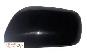Car Styling Plastic Left Passenger Side Mirror Cover for T. Etios / Etios Liva 1st Generation Without Indicator Type Model
