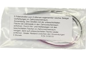 MEGADENT DEFLOGRIP GERHARD REEG GMBH POLIERSTREIFEN z.Zahnzwische 5 Stück