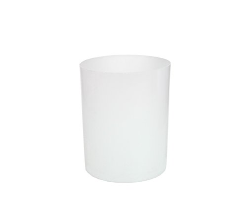 Kela WC-Garnitur LEO + Ersatzbürstenkopf, 3-tlg. Set, WC-Bürste + Edelstahlbehältnis mit Kunststoff-Einsatz, matt silber, edle Badezimmeraccessoires + Zubehör - 5