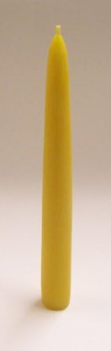Pure 100% Beeswax 2cm x 17.5cm Taper Dinner Candles - Pack of 3