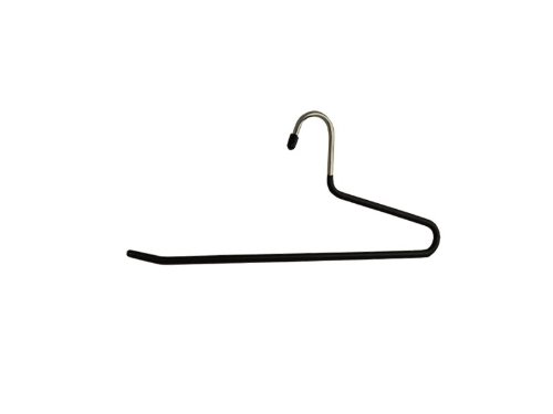 10 x Hosenbügel schwarz, rutschfest beschichtet, 32 cm - DER KLEIDERBÜGELRIESE