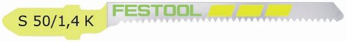 FESTOOL S 50/1,4 K/5 Stichsägeblatt – Mehrfarbig (5 Stück)