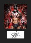 FINN BALOR WWE #1 (FBA) Signed Mounted Photo A5 Print