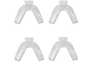 4 x Gouttières blanchiment des dents/GEL BLEACH, le thermoformage GUM SHIELD par Boolavard® TM