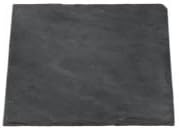 Slate Candle Plate Saucer, Square 20 cm