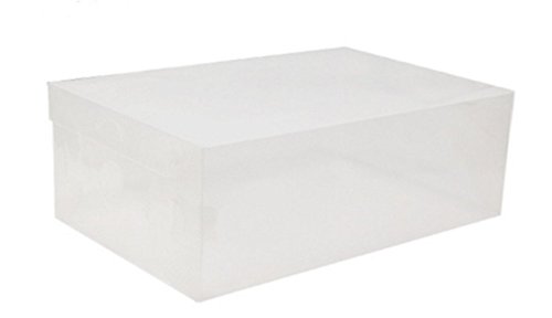 Dicker Kunststoff Schuhkartons Farbe Schublade Schuhkartons Flip Drei – dimensionale Kunststoff Schuhkartons weiß