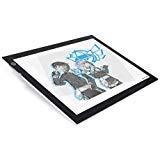 Huion A3  Tablero de trazado digital para artes gráficas con luz LED de 23.5 pulgadas. Color negro y blanco