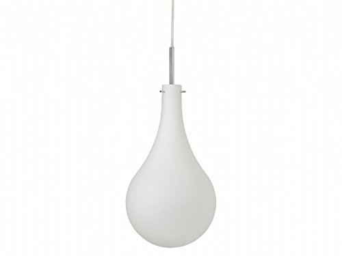 Preisvergleich Produktbild BELID COOPER Pendelleuchte H352mm max. 40W E14 Glas weiß klein