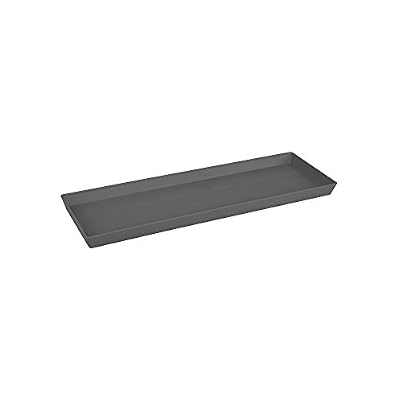 Elho Loft Urban Balconnière Soucoupe 50 - Anthracite - Extérieur - Ø 47 x H 2.5 cm