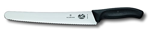 Victorinox Küchenmesser Swissclassic Konditorsäge Wellenschliff, 26 cm, 6.8633.26G
