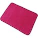 Produktbild MSV 140857 Douceur Teppich Memory-Form Polyester und Polyamid + Polyurethan + SBR Fuchsia 50 x 70 x 0,1 cm